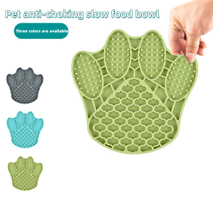 Tappetino per animali domestici interattivo in Silicone moderno modello solido con tappetino portatile per gioco e mangime per cani con ventose per uso interno ed esterno - Product Image 3