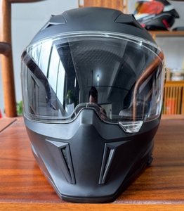 2025 하이 퀄리티 새로운 모델 더블 레이어 선 바이저 레트로 ABS 통풍 전체 얼굴 오토바이 헬멧 DOT OEM ODM - Product Image 6