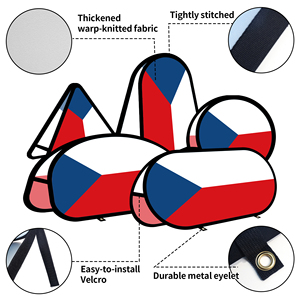 Banner Ovalado Plegable de Tela Tejida por Sublimación para Publicidad Exterior y Promoción en Carpas al Aire Libre, Republika Checa - Product Image 3