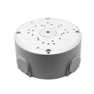 صندوق توصيل كاميرا مراقبة دائري بلاستيكي 12 سم للتركيب في السقف، صندوق إخفاء الأسلاك ومصدر الطاقة، حامل لكاميرا المراقبة - Product Image 2