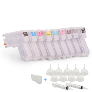 Ocinkjet 280 Ml/cái T5801-T5809 Trống Hộp Mực Bơm Lại Với Cảm Biến Con Chip Cho <span class=keywords><strong>EPSON</strong></span> Stylus Pro 3800 3880 Máy In - Product Image 1