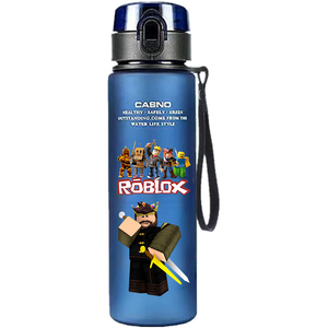 Vaso de Plástico de 560 ml con Diseño de <span class=keywords><strong>Personajes</strong></span> de <span class=keywords><strong>Roblox</strong></span>, Impresión de Anime, DynaBlocks, Vaso de Agua Esmerilado, Botella Negra, Azul, Verde, Roja - Product Image 6