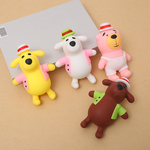 Plastic Fidget Anti-Anxiety Stress Relief Novelty <b>Toy</b> Dress Puppy Strap Bear Squishy Cartoon Fun Soft Squeeze <b>Toy</b> <b>Box</b> - Product Image 2