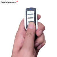 Control remoto para puertas 280MHz a 868MHz Abridor de puerta de garaje Código rodante fijo Comando Garaje 4 en 1 Duplicador