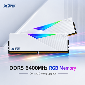 XPG DDR5 RGB RAM 64GB 32GBx2 6400MHz Desktop <b>Gaming</b> Memory Module D500G Hynix A-die CL32 Dual Platform PC High Speed in Stock Hi - Product Image 3