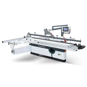 Tự động chế biến gỗ 3200mm Gỗ CNC trượt bảng Bảng điều khiển máy cưa