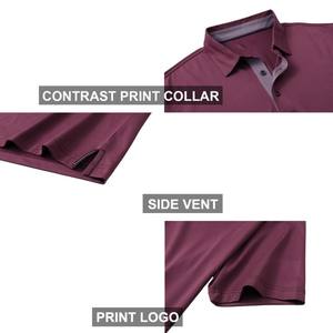 पोलो शर्ट के लिए पुरुषों के कस्टम लोगो 3 डी त्वरित शुष्क सांस लेने योग्य एंटीबैक्टीरियल बुना आकस्मिक शर्ट और कॉर्पोरेट गोल्फ टीम के लिए आकार - Product Image 2