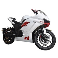 Moto électrique de course 72V 2000W pour adultes, vitesse maximale 100km/h, batterie amovible, frein à disque, tout-terrain et route - Nouveauté très demandée