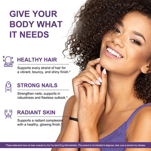 Complément Liquide Haute Concentration en Biotine 20 000 mcg et Collagène 40 000 mcg pour Femmes et Hommes - Soutien Peau, Cheveux et Ongles - Product Image 4