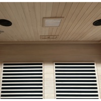Sauna infrarouge complet pour 4 personnes – Meilleur prix, infrarouge lointain, sauna sec abordable – Fournisseur d'usine