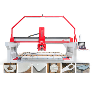 Hongyi 5+2 StoneMachinery Infrared Automatic Mono Bridge Tile Cutter <strong>Stone</strong> Cutting <strong>Machine</strong> Edge <strong>Profiling</strong> Saw <strong>Supplier</strong> - Product Image 1