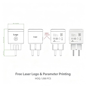 TUV Certified CE BestSmart Matter WiFi ZigBee Socket with <strong>Energy</strong> <strong>Monitor</strong> 16A EU Power Mini <strong>Plug</strong> <strong>Smart</strong> Home Tuya <strong>Smart</strong> Life Alexa - Product Image 4