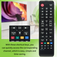 "Nouvelle télécommande universelle BN59-01199F pour Samsung SMART TV UN32J4500AFXZA UN50J6200AFXZA UN65JU640DAFXZA UN48JU6400FXZA"