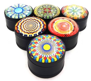 Nuevo Molinillo de Hierbas Secas Metálico Devil Eye - Diseño Redondo Moderno para Tiendas de Fumadores y Distribuidores - Product Image 6