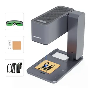 Portatile DAJA C1 80*80mm macchina per incisione Laser macchine per marcatura Laser stampante per macchina Laser per legno plastica pelle di bambù