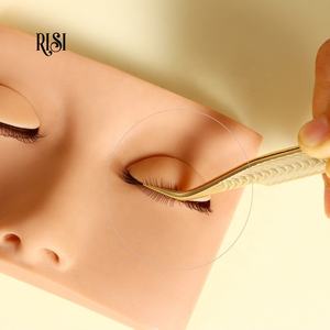 RISI 3 en 1 Mannequin d'extension de cils avec paupières amovibles fausse tête de pratique en gros - Product Image 6