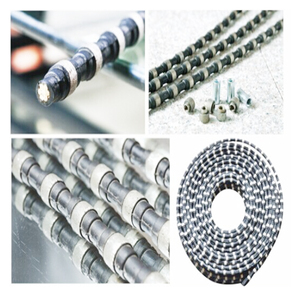 Machine de découpe de pierre pour utilisation en carrière : Scie à fil diamanté sur chenilles pour la découpe de dalles de marbre - Product Image 6