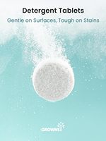 Tablettes nettoyantes jetables pour biberons, écologiques, éliminent les dépôts de lait, sans résidu de préparation.