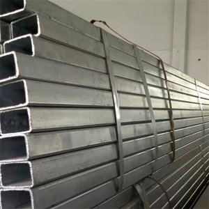 Tubo Cuadrado de Acero Galvanizado en Caliente al por Mayor Q235B con Servicio de Doblado, Recubrimiento de Zinc 30-275g/m para Uso en Construcción - Product Image 3