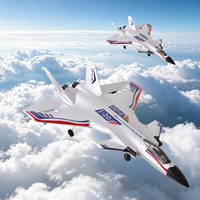 Avion de Chasse RC J20 avec 2 Batteries, en Mousse EPP, Simulation d'Avion Télécommandé, Prêt pour FBA