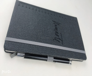 Leather cover soft diary <strong>planer</strong> customize <strong>multifunctional</strong> notebook - Product Image 2
