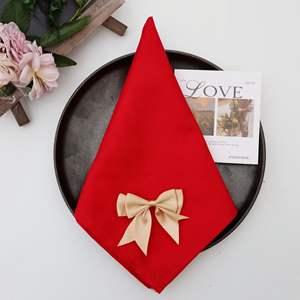 นอร์ดิกทันสมัยออกแบบเรียบง่ายร้านอาหารผ้าลินิน 100% ตารางผ้าเช็ดปากโต๊ะอาหารค่ําผ้าเช็ดปากสําหรับงานแต่งงาน - Product Image 5