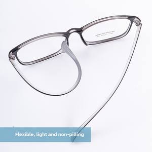 Occhiali Ultra leggeri TR90 stile coreano montatura Unisex retrò trasparente cornice classica Internet celebrità occhiali miopia solido - Product Image 2