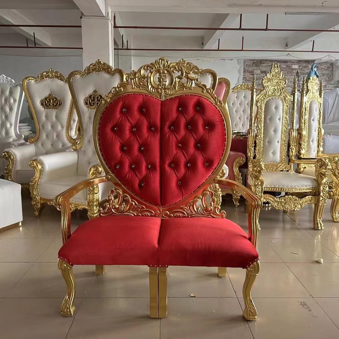 Royal Events Furniture Heart-Shaped Double King Chair
