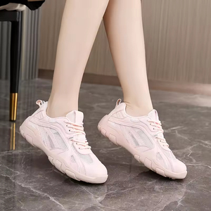 2026 Lace-Up Breathable Mesh Women's Super <b>Soft</b> Super Light Anti-Slip Sporty Casual Training <b>Shoes</b> Retro Gump Spring Summer - Product Image 3