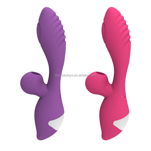 Vibrateur double 10 vitesses d'origine, avec fonctions de succion clitoridienne, de léchage, de stimulation du point G et de stimulation par picots, pour femmes - Product Image 6