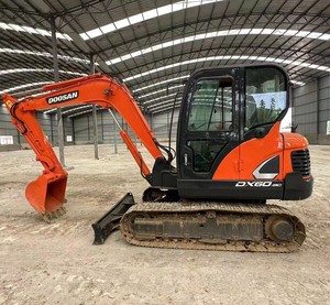 รถแบคโฮ Doosan ขนาดเล็ก มือสอง รุ่น DX60-9C พร้อมบูมสวิง รถขุด Doosan DX60-9C มือสอง ราคาพิเศษ - Product Image 1