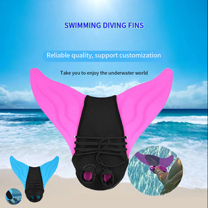 Aletas de Natación Profesionales para Niños, Equipo de Snorkel y Buceo con Cola de Sirena, Venta Directa de Fábrica - Product Image 2