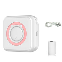 Impresora Inalámbrica Instantánea para Estudiantes, Impresora Digital de Tarjetas, Fotos y Notas, Mini Impresora Portátil de Alta Velocidad con Tinta USB