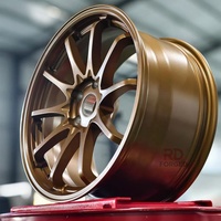 Velg Alloy Tempa 15 16 17 18 19 20 Inch 5x114.3 5x100 untuk Toyota Honda Mazda Nissan Subaru BMW