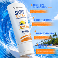 Protection solaire SPF100 pour les sports de plein air, résistante à la transpiration, légère, non grasse, soin du visage et du corps pour la course à pied, la randonnée, crème solaire haute protection SPF