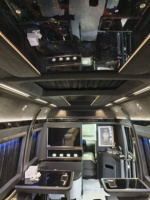 Kit complet d'habillage intérieur en plastique ABS pour Toyota Coaster, numérisé en 3D, pour conversion de autocar de luxe, remplace le travail du bois traditionnel