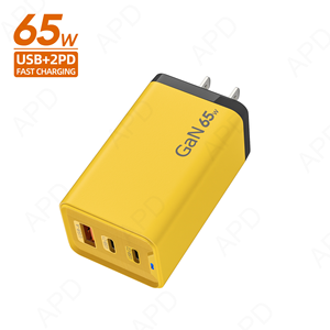 เครื่องชาร์จด่วน USB-A ประเภท C 3 พอร์<span class=keywords><strong>ต</strong></span>ชาร์จเร็วสุดพร้อมอะแดปเตอร์โทรศัพท์มือถือ<span class=keywords><strong>แบ</strong></span>บเบาสำหรับไอโฟน <span class=keywords><strong>ซัม</strong></span><span class=keywords><strong>ซุง</strong></span> เสี่ยวมี่ - Product Image 2