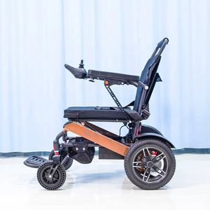 <span class=keywords><strong>Silla</strong></span> <span class=keywords><strong>de</strong></span> <span class=keywords><strong>ruedas</strong></span> eléctrica plegable motorizada Motor <span class=keywords><strong>de</strong></span> 500W peso ligero rastreado estilo chino precio barato - Product Image 2