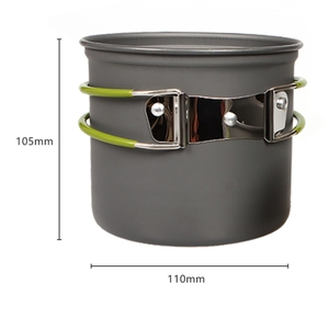 Ensemble <span class=keywords><strong>de</strong></span> casseroles <span class=keywords><strong>et</strong></span> poêles <span class=keywords><strong>de</strong></span> camping pour extérieur, réchaud <span class=keywords><strong>de</strong></span> type carte, kit <span class=keywords><strong>de</strong></span> cuisson en aluminium, fournitures <span class=keywords><strong>de</strong></span> pique-nique, ensemble <span class=keywords><strong>de</strong></span> casseroles portables - Product Image 6