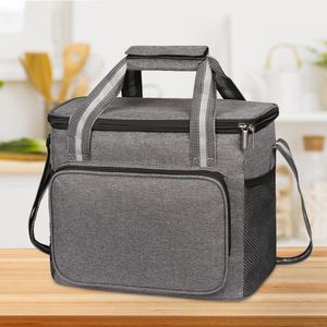 Yy30 Custom Logo Oxford <b>Lunch</b> Insulated for Office Travel Picnic Thermal <b>Bag</b> Oem Portable Soft Tote Cooler <b>Box</b> - Product Image 2