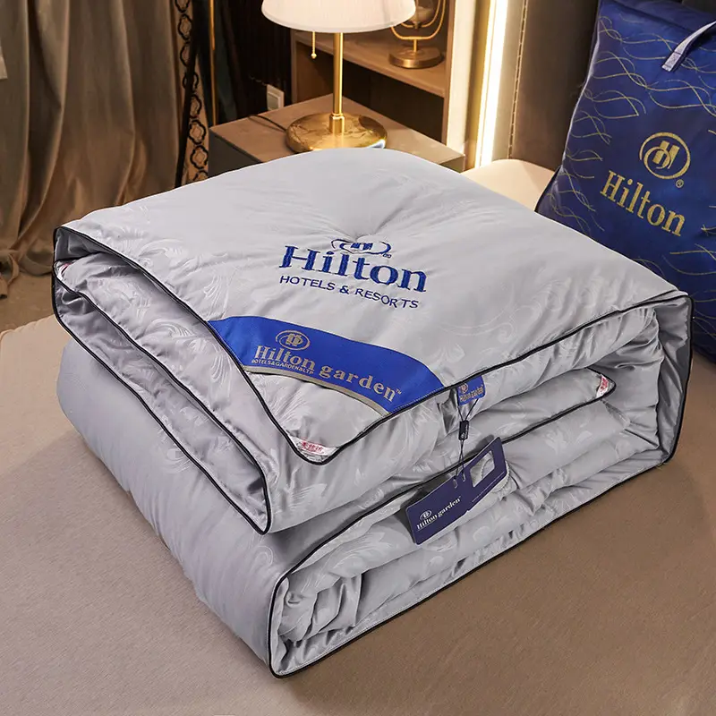 High Quality Down Duvet Premium Goose Duck Down Feather Quilt 100% Duvet Cotton All Seasons Soft Duvet