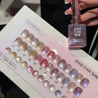 Meilleures ventes JIAOYANSHE – Kit de vernis gel magnétique effet œil de chat 12 couleurs 15 ml pour salons de manucure et nail art professionnel