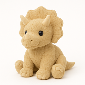 OEM personalizado lindo dibujo animado Triceratops Jurásico peluche dinosaurio <span class=keywords><strong>serie</strong></span> niños trapo muñeca vacaciones regalo compañero muñeca - Product Image 5
