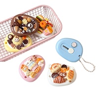 Porte-clés décoratifs magnétiques en résine époxy, forme irrégulière, mignons, créatifs, multifonctionnels, style dessin animé, vente en gros