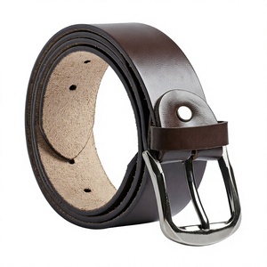 ELYSIAN INDUSTRIES Cinturón Casual de Cuero Genuino para Hombre, Hebilla de Aleación con Pin Rectangular, Logotipo Personalizado, Ancho de 3.4cm, 100-130cm - Product Image 2