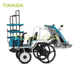 8 <b>Rows</b> Paddy Tray Rice Seedlings Transplanting <b>Machine</b> Paddy Rice Transplanter - Product Image 1