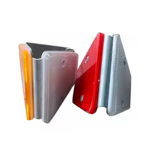 Nhà sản xuất giá cao khả năng hiển thị trắng phản chiếu cảnh báo giao thông đánh dấu nhựa đường delineators cho đường cao tốc IP68 - Product Image 1