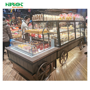 Exhibidor de Panadería de Madera y Acrílico Personalizado de Alta Capacidad - Product Image 5