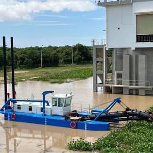 Trung Quốc Diesel Công Suất Điện 800m3/H 15M Độ Sâu Sông Đại Dương Điện Trạm Điện Bùn Cát Bơm Cắt Hút Dredger - Product Image 1