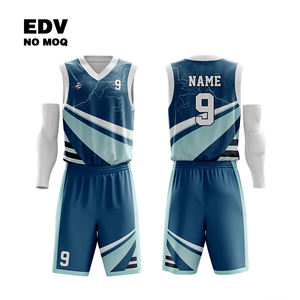 Nuevo Diseño de Uniformes de Baloncesto con Sublimación Completa, Jersey de Doble Cara para Hombre, Ropa Deportiva Transpirable de Primera Calidad para Entrenamiento y Partidos - Product Image 6